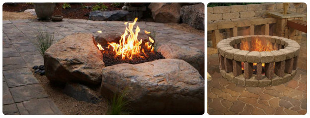Simple Home Made Fire Pits